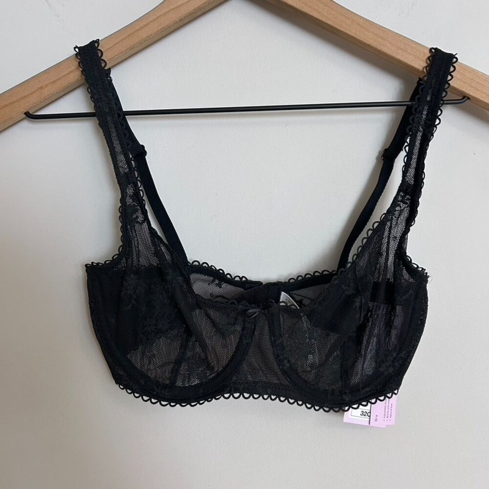 Wild Fable Women's Lace Unlined Balconette Bra
